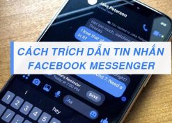 Cách trích dẫn tin nhắn Facebook Messenger