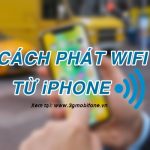 Cách phát wifi từ iPhone