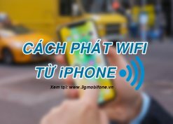 Cách phát wifi từ iPhone