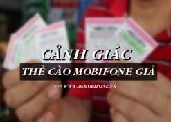 Cách phân biệt thẻ cào Mobifone thật giả