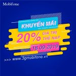 Mobifone khuyến mãi ngày 18/9/2019