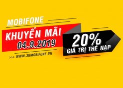 Mobifone khuyến mãi ngày 4/9/2019