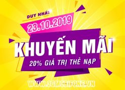 Mobifone khuyến mãi ngày 23/10/2019