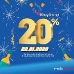 Mobifone khuyến mãi ngày 22/1/2020 ưu đãi 20% thẻ nap toàn quốc