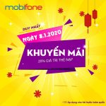 Mobifone khuyến mãi ngày 8/1/2020