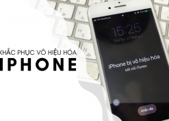 Cách mở khóa iPhone bị vô hiệu hóa