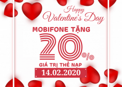 Mobifone khuyến mãi ngày 14/2/2020