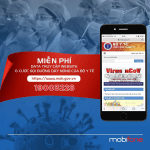 Mobifone miễn phí cước gọi đến đường dây nóng bộ y tế