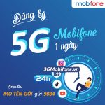 Bảng giá các Gói cước 5G Mobifone 1 ngày giá rẻ