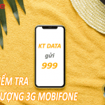 Cách kiểm tra dung lượng 3G Mobifone