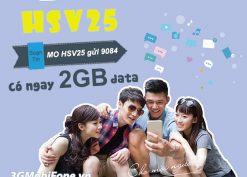 Đăng ký HSV25 Mobifone miễn phí 2GB data chỉ 25k