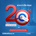 Thông tin chi tiết về khuyến mãi Mobifone ngày 9/9/2020