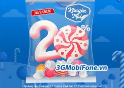 Mobifone khuyến mãi ngày 16/9/2020 ưu đãi ngày vàng toàn quốc