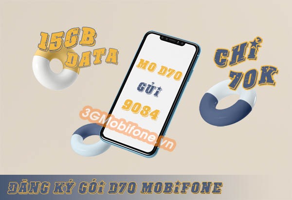 Hướng dẫn cách đăng ký gói cước D70 Mobifone