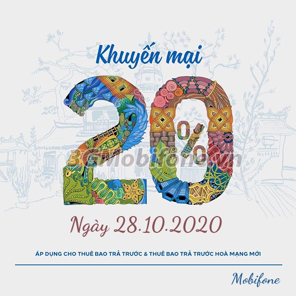 Khuyến mãi Mobifone ngày 28/10/2020 ưu đãi ngày vàng toàn quốc