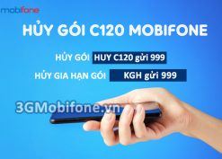 Cách hủy gói cước C120 Mobifone, hủy gia hạn gói cước C120 bằng tin nhắn