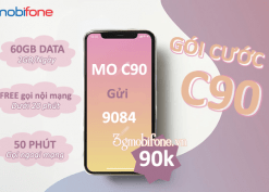 Đăng ký gói cước C90 Mobifone nhận khuyến mãi khủng