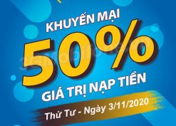 Thông tin chi tiết chương trình khuyến mãi Mobifone ngày 4/11/2020