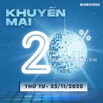 Mobifone khuyến mãi ngày 25/11/2020 ưu đãi ngày vàng trên toàn quốc