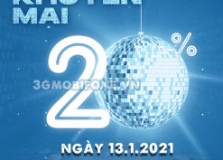 Chương trình Mobifone khuyến mãi ngày 13/1/2021 ưu đãi vàng toàn quốc