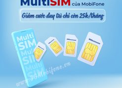 Mobifone giảm cước duy trì MultiSIM