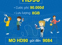 cách đăng ký gói cước HD90 Mobifone nhận 8GB Data chỉ với 90.000đ/tháng