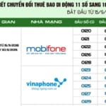 Các đầu số Mobifone mới nhất 2021 hiện nay sau khi chuyển sang 10 số