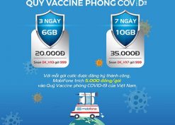 Gói cước DATA Vac-xin Mobifone