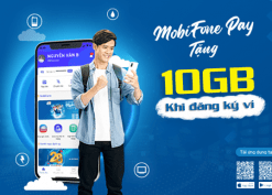 Khuyến mãi đăng ký Mobifone PAY nhận 10GB Data tốc độ cao