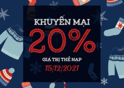 Mobifone khuyến mãi ngày 15/12/2021 ưu đãi 20% giá trị tiền nạp toàn quốc