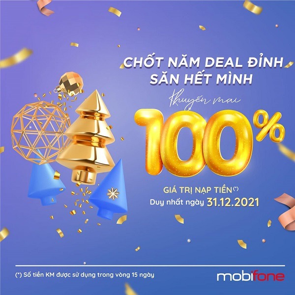 Mobifone khuyến mãi ngày 31/12/2021 ưu đãi ngày vàng toàn quốc 