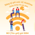 Cách đăng ký gói 4G Mobifone dùng chung cho nhiều thuê bao