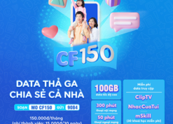 Đăng ký gói cước CF150 Mobifone