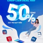 Mobifone khuyến mãi 50% tiền nạp ngày 10/10 và 11/10/2022