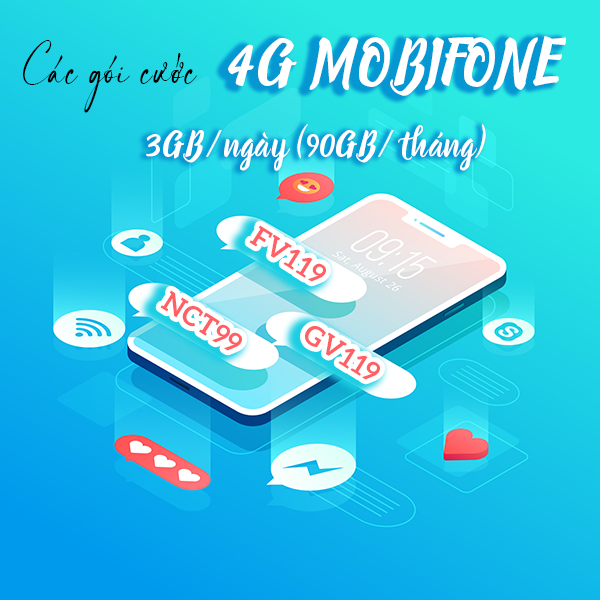 Các gói cước 4G Mobifone 3GB/ngày đang được triển khai