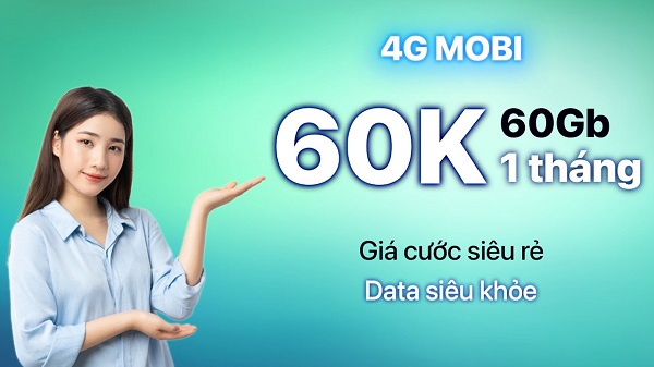 Gói cước FD60 Mobifone 