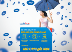 Cách đăng ký gói cước C190 Mobifone miễn phí data và gọi