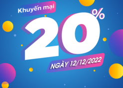 Mobifone khuyến mãi 12/12/2022 ưu đãi 20% - 50% giá trị tiền nạp