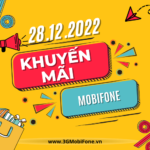 Mobifone khuyến mãi 28/12/2022 ưu đãi 20% giá trị tiền nạp có điều kiện