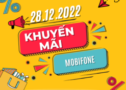 Mobifone khuyến mãi 28/12/2022 ưu đãi 20% giá trị tiền nạp có điều kiện