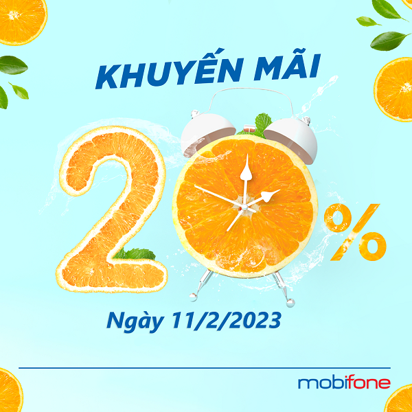 Khuyến mãi mobifone ngày 11/2/2023 tặng tiền nạp và data tốc độ cao