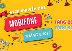 Lịch khuyến mãi Mobifone cho thuê bao trả trước tháng 5/2023