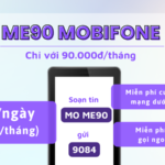 Đăng ký gói cước ME90 Mobifone có 30GB data, gọi miễn phí