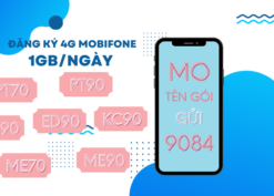 Tổng hợp các gói cước 4G Mobifone 1GB/ngày giá siêu rẻ