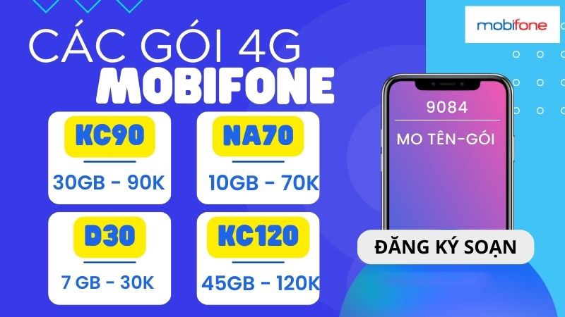 Gói cước PT120 Mobifone 