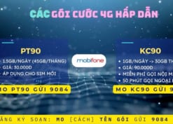 Nên chọn đăng ký gói PT90 Mobifone hay gói KC90 Mobifone?