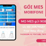 Đăng ký gói cước ME5 Mobifone có data dùng suốt 24 giờ