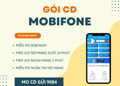 Đăng ký gói cước CD Mobifone nhận data và gọi thả ga cả ngày