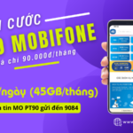 Cách đăng ký gói cước PT90 Mobifone có 45GB data dùng 30 ngày