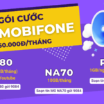 Đăng ký gói cước Mobifone 60K/tháng ưu đãi data khủng